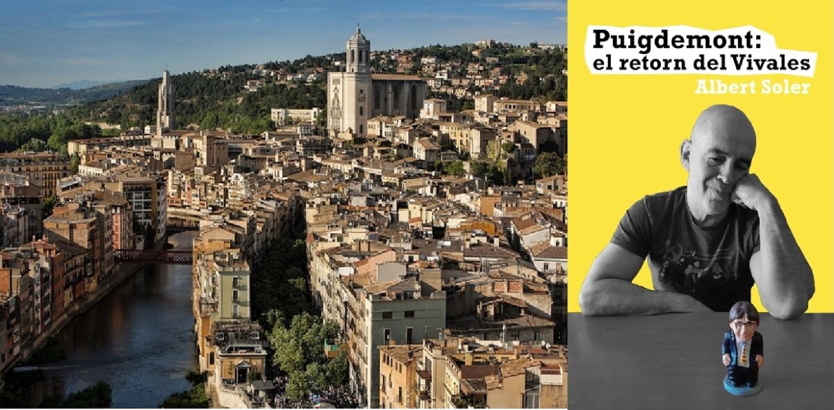 Girona, la ciutat on s’ha cancel·lat l’exposició del darrer llibre d’Albert Soler a les parades de les llibreries per Sant Jordi