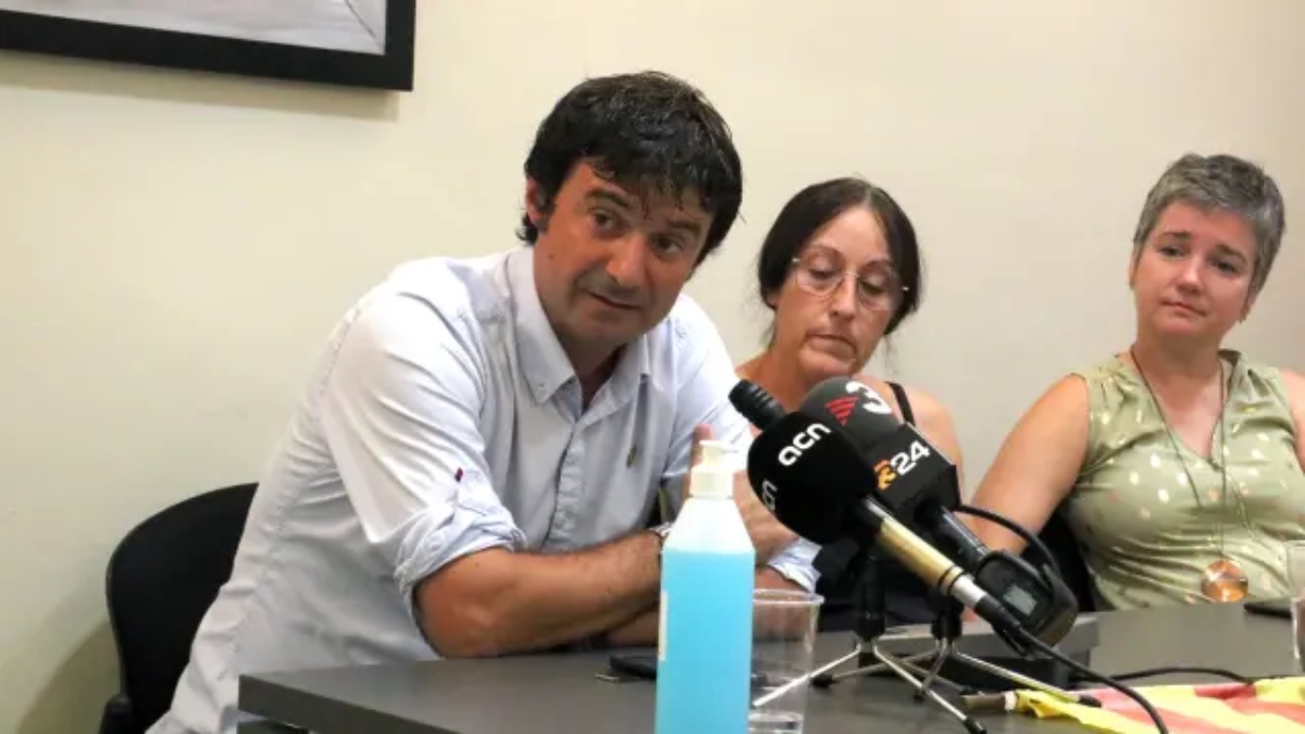 Josep Solsona durante el debate de la moción de censura en la que fue elegido alcalde de Puigverd de Lleida (ACN)