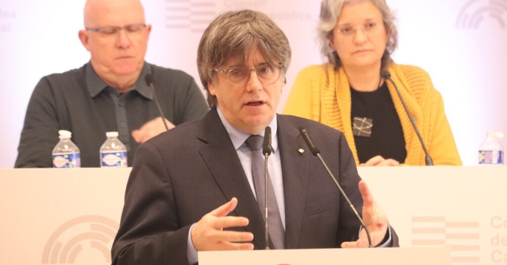 L'expresident de la Generalitat de Catalunya, Carles Puigdemont (Aleix Freixas, ACN)