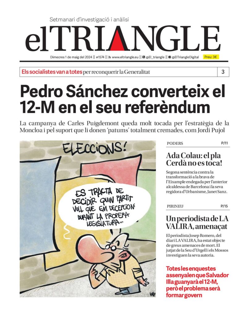 Pedro Sánchez converteix el 12-M en el seu referèndum