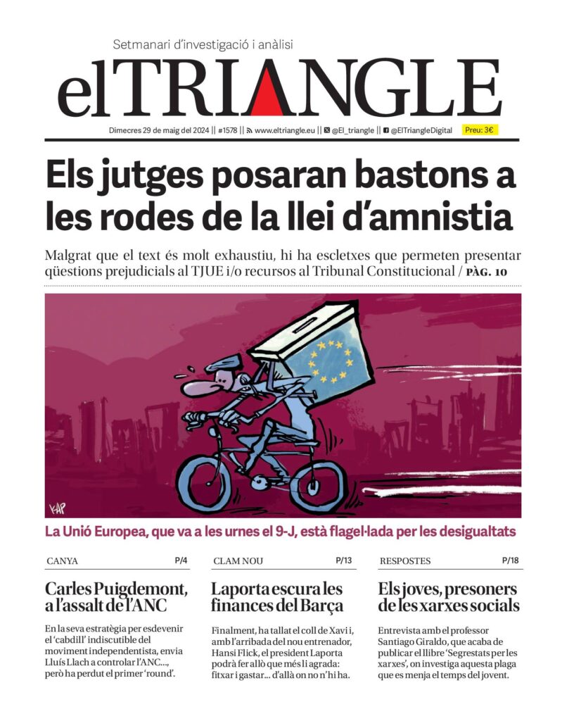 Els jutges posaran bastons a les rodes de la llei d’amnistia