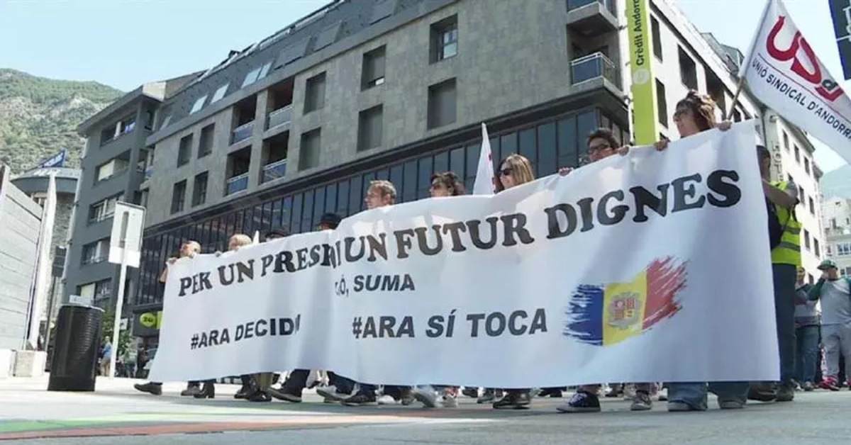 La manifestació del Primer de Maig del 2023 (RTVA)