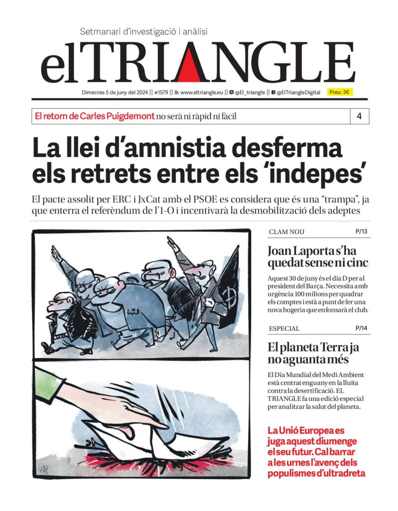 La llei d’amnistia desferma els retrets entre els «indepes»