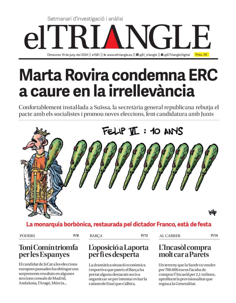 Marta Rovira condemna ERC a caure en la irrellevància