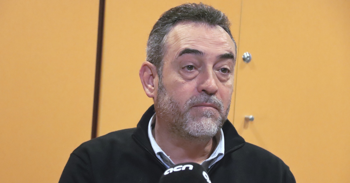 Javier Martínez, pare del Xavi Martínez, nen assassinat a la Rambla pels atemptats del 17-A del 2017 (Nico Tomás,ACN)