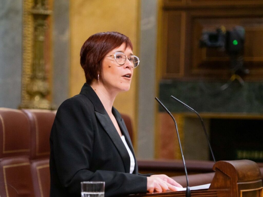 La diputada de Compromís-Sumar al Congrés, Àgueda Micó - Foto: Congrés dels Diputats
