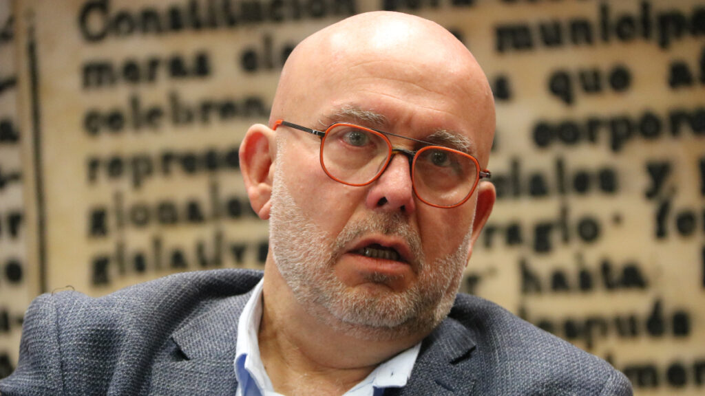 El abogado Gonzalo Boye en la comisión del Senado que analiza la ley de amnistía (ACN)