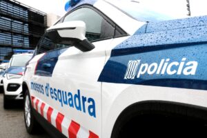 Vehículo de los Mossos d'Esquadra (Albert Segura, ACN)