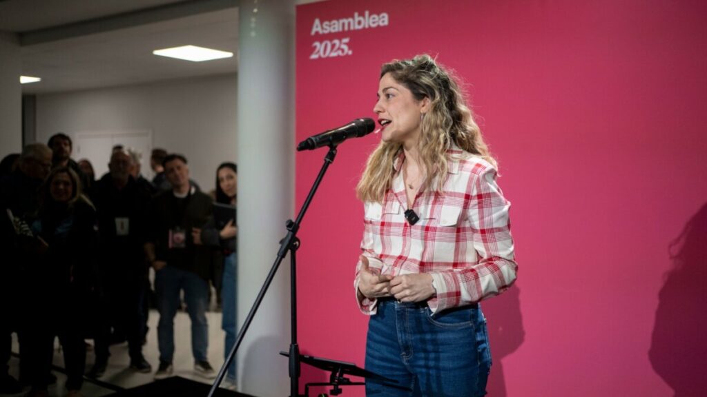 La nueva coordinadora de Sumar, Lara Hernández (Sumar)