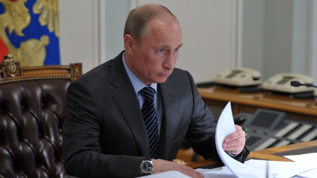 El president de Rússia, Vladímir Putin (Presidència de Rússia)