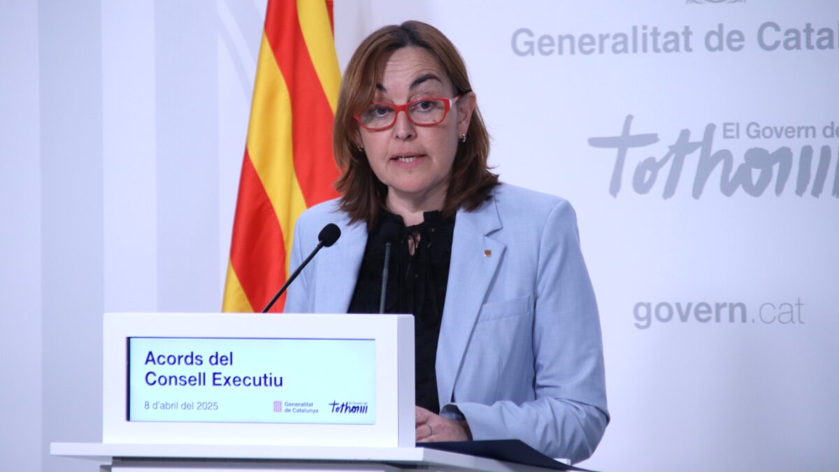 Silvia Paneque, consellera de Territori, Habitatge i Transició Ecològica (Mariona Puig, ACN)