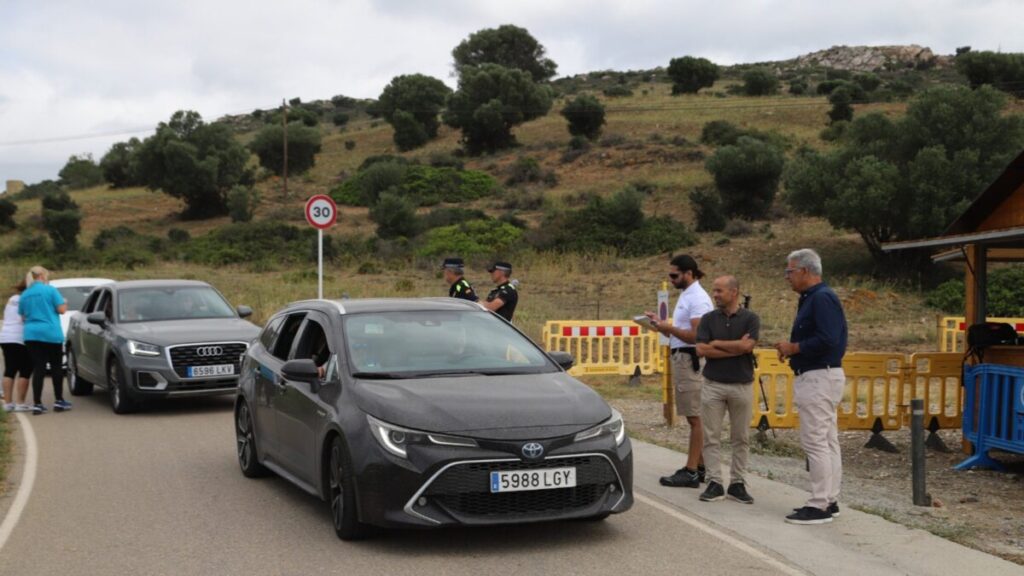 Control d'accés al cap de Creus (Ajuntament de Roses)