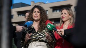 La dirigente socialista Enma López (PSOE)