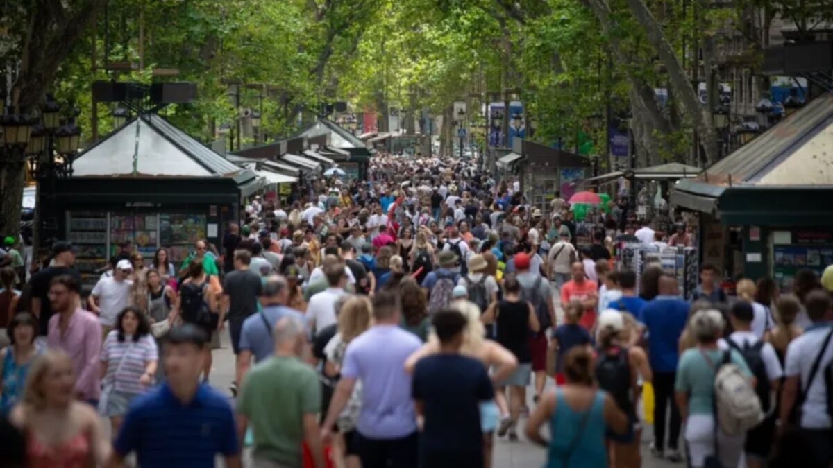 La Rambla de Catalunya a Barcelona (David Zorrakino, ACN)