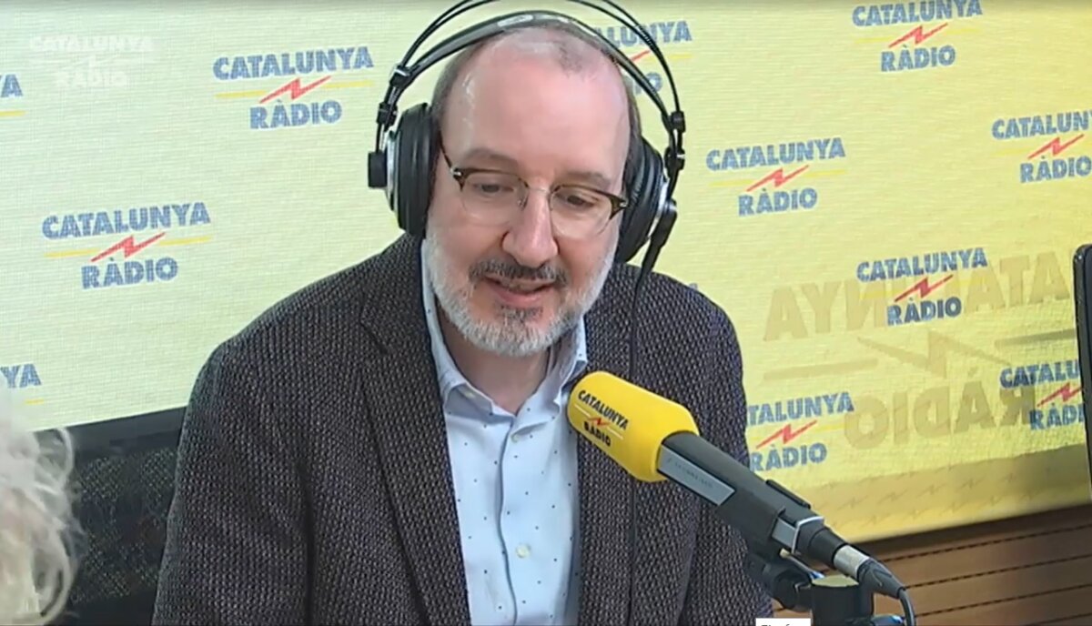 Antoni Bassas, en una entrevista a El matí de Catalunya Ràdio