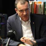 El conseller d'Agricultura, Ramaderia, Pesca i Alimentació, Òscar Ordeig, durant una entrevista a la seu del departament a Lleida (Alba Mor, ACN)