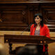La líder d’Aliança Catalana, Sílvia Orriols, al Parlament (Foto: Parlament de Catalunya)