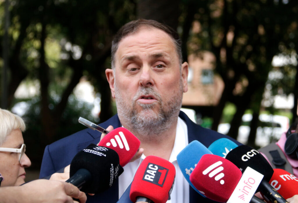 Rueda de prensa sobre el acuerdo ERC y el gobierno español en Cataluña