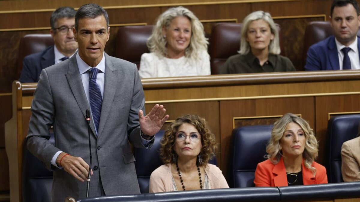 El president del Govern d'Espanya, Pedro Sánchez, al Congrés dels Diputats (ACN)