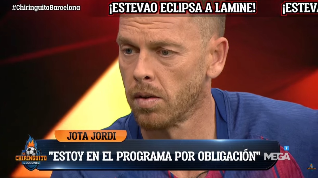 Jota Jordi, a ‘El Chiringuito’ (Atresmedia)