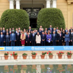 Fotografia de grup del 10è fòrum de la Unió per al Mediterrani a Barcelona