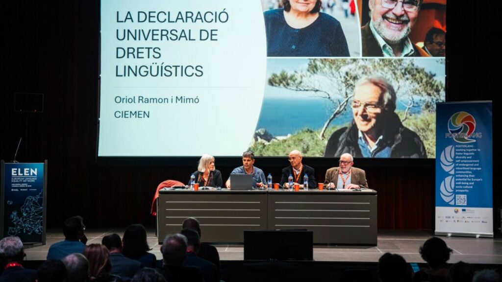 Jornada de la Red Europea para la Igualdad Lingüística (Gerard Magrinyà, ACN)