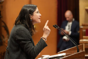 Núria Parlon al Parlament