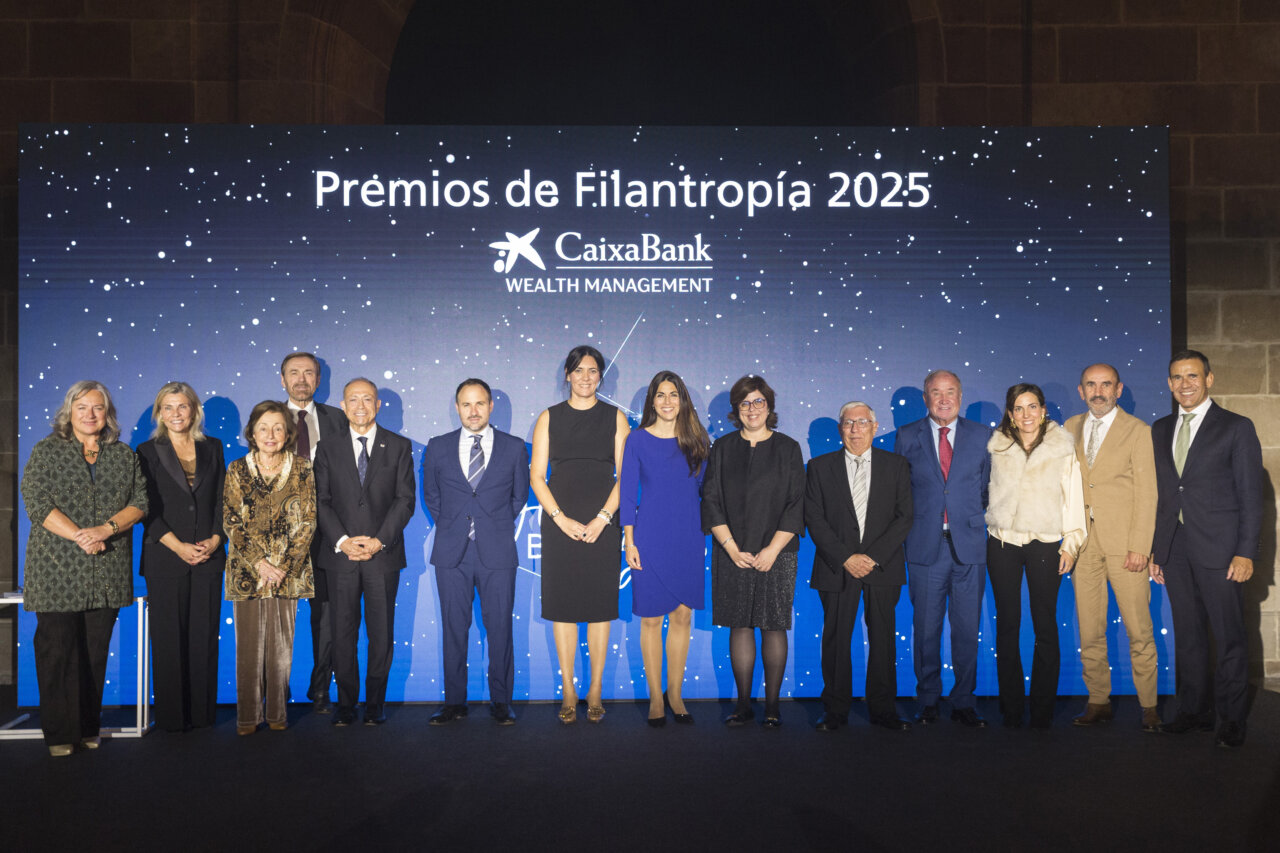 Entrega de los VIII Premios de Filantropía de CaixaBank en Barcelona.