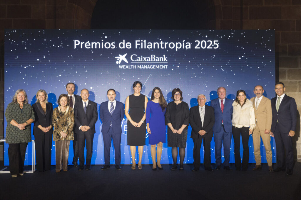 Participants a la gala dels Premis de Filantropia de CaixaBank Wealth Management