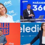 Silvia Intxaurrondo, Javier Ruiz, Jesús Cintora i Pepa Bueno presentadors de La 1