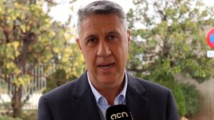 L'alcalde de Badalona, Xavier Garcia Albiol, en declaracions a l'Agència Catalana de Notícies (Nico Tomás, ACN)