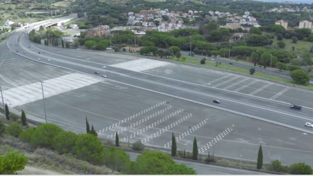 Área de las obras en Arenys de Mar (ACN)