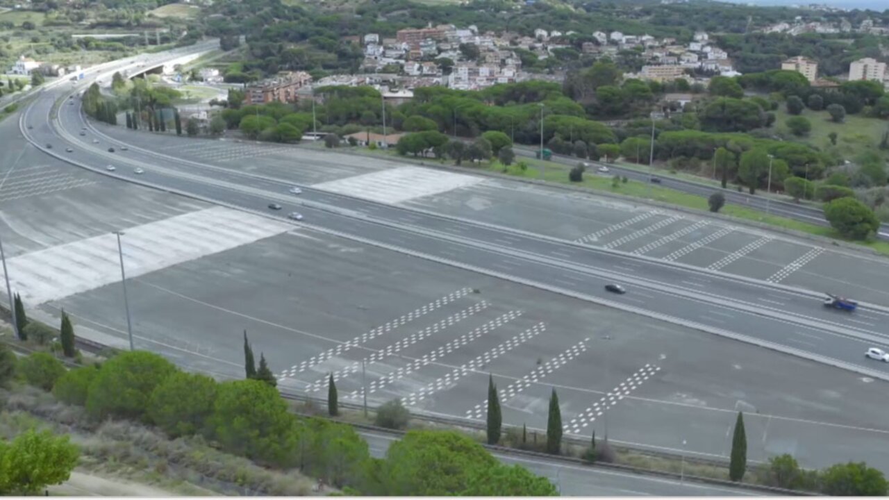 Área de las obras en Arenys de Mar (ACN)