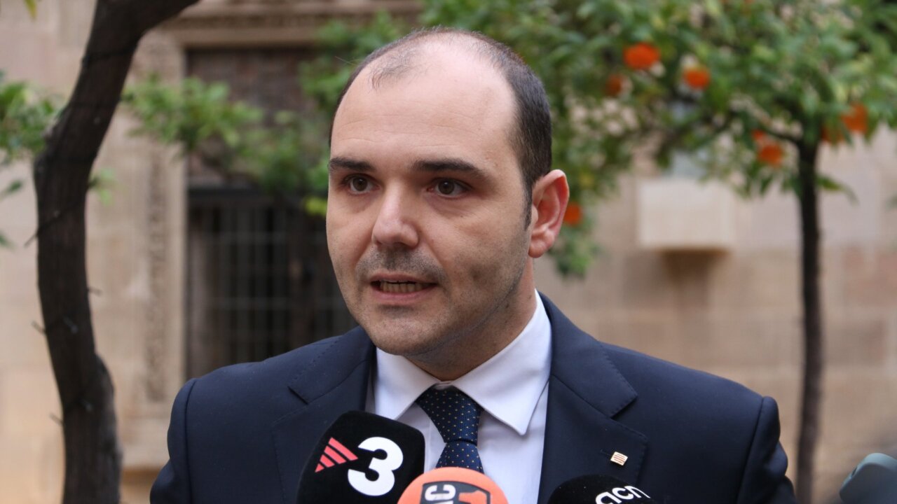 El conseller de Presidencia, Albert Dalmau (Gerard Artigas, ACN)