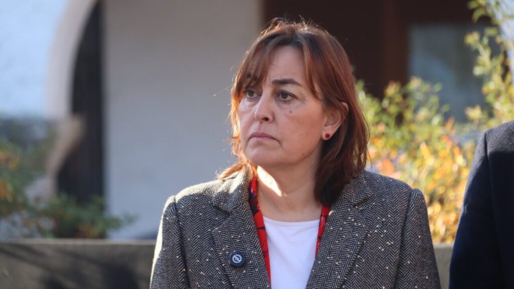 La consellera de Territorio, Vivienda y Transición Ecológica, Sílvia Paneque, en una rueda de prensa en Girona (Aleix Freixas, ACN)