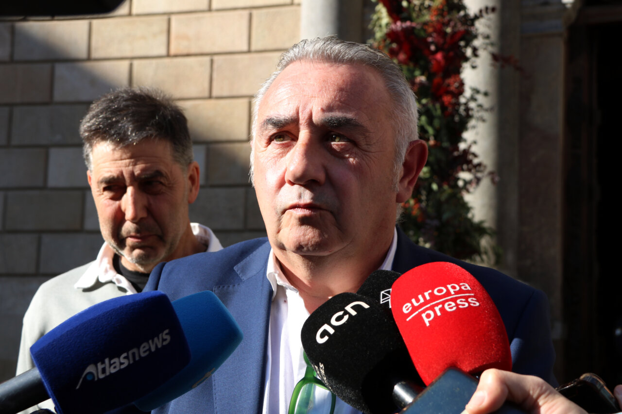 El president d'Asaja Catalunya, Pere Roqué (Jordi Bataller - ACN)