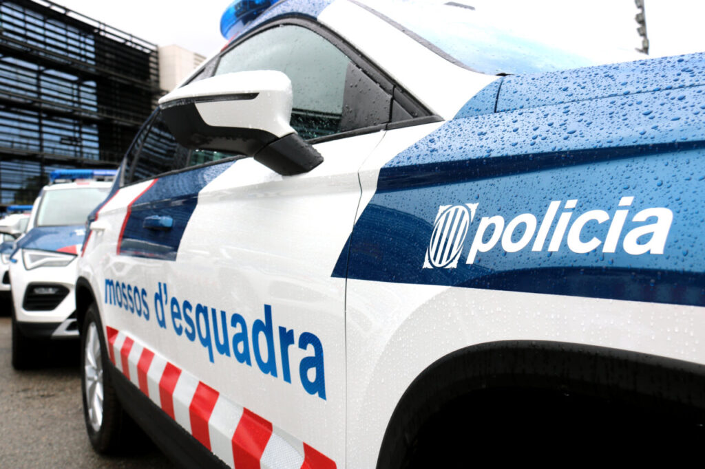 Vehículo de los Mossos d'Esquadra (Albert Segura Lorrio, ACN)
