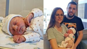 Ander, nacido en Sabadell, es el primer bebé del año 2026 (Departament de Salut)