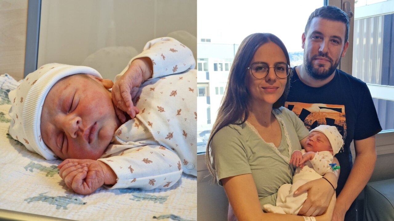 Ander, nacido en Sabadell, es el primer bebé del año 2026 (Departament de Salut)
