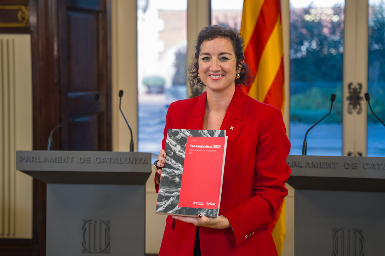 Alícia Romero és la consellera d'Economia i Finances (ACN)