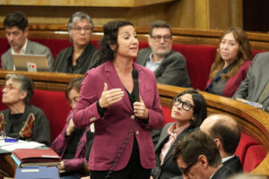 Alícia Romero és la consellera d'Economia i Finances.