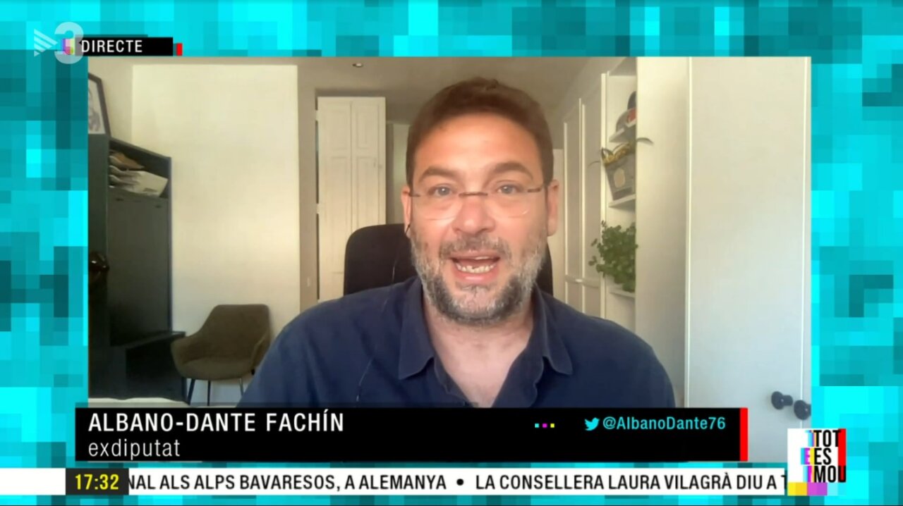 L'exdiputat Albano-Dante Fachin (TV3)