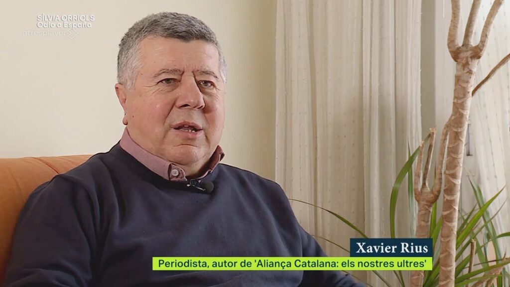 Xavier Rius parlant sobre Sílvia Orriols i la seva visió política