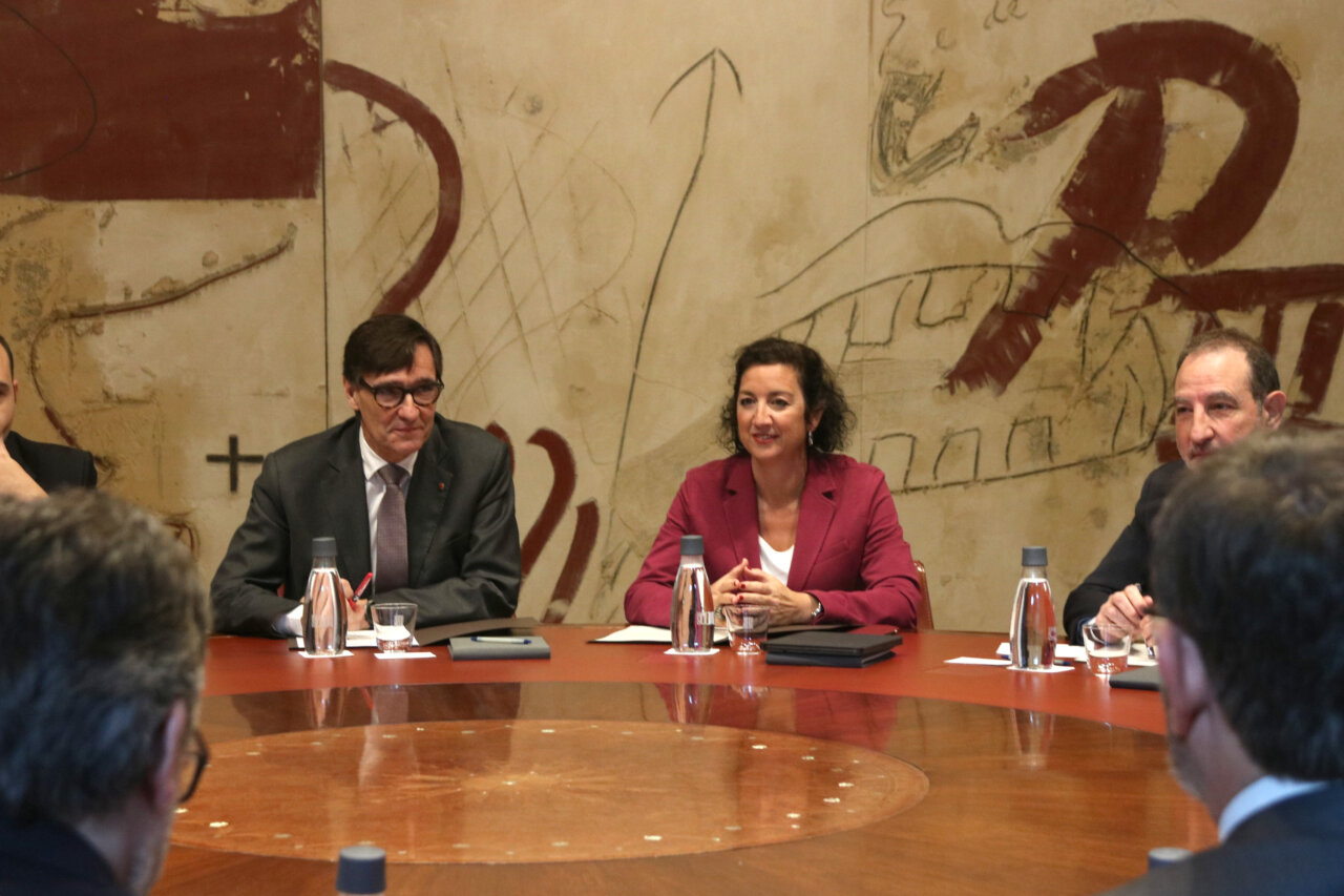 El Consell Executiu presidir per Salvador Illa ha aprovat el suplement de crèdit de la generalitat (ACN)