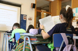 Alumnes de l'Escola Pia de Balmes (ACN)