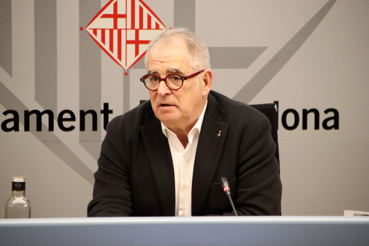 Jordi Valls és tinent d'alcaldia d'Hisenda de l'Ajuntament de Barcelona.