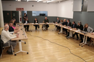 Reunió sobre el Pla Delta a Tortosa amb la consellera de Territori Sílvia Paneque (Ariadna Escoda, ACN)