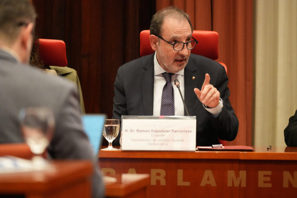 Ramon Espadaler és conseller de Justícia i Qualitat Democràtica (ACN)