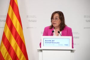 Sílvia Paneque és la protaveu del Govern català (ACN)