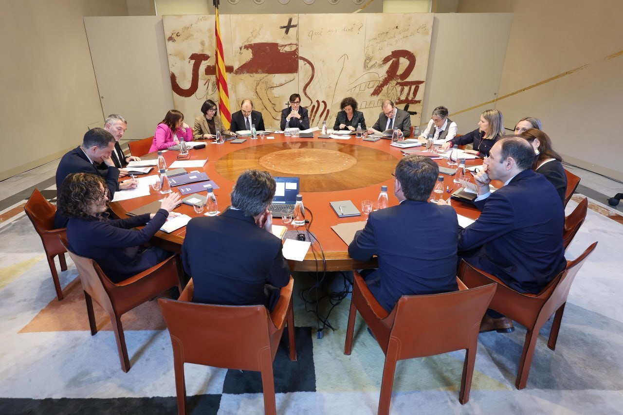 Reunió del Consell Executiu de la Generalitat de Catalunya